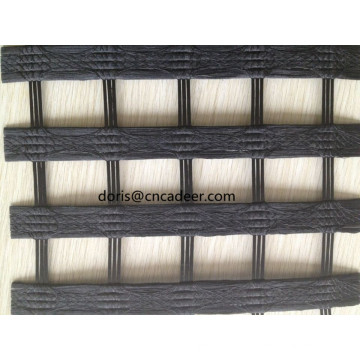 Geogrid de polyester de Miragrid enduit par PVC avec le marquage de Ce